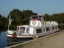 Le Marie Jahl en quai Historique péniche Marie Jahl