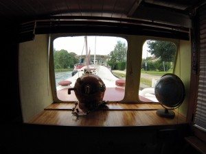 Intérieur péniche Marie Jahl
