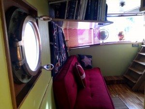 Intérieur péniche Marie Jahl