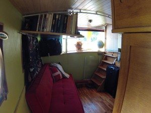 Intérieur péniche Marie Jahl